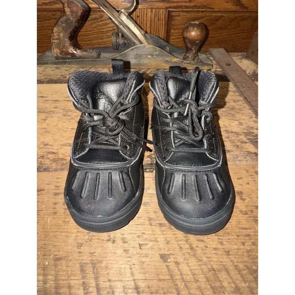 NIKE Toddler WOODSIDE II HIGH 'BLACK' 524874-001 SIZE 6C‎